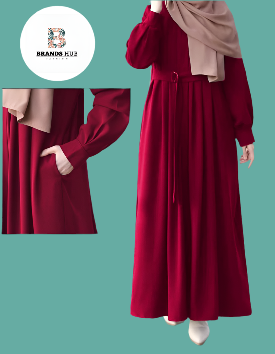 Pocket Style Abaya